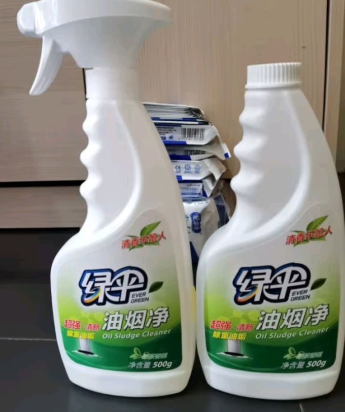 智能清洁魔法秀好物之绿伞重油污清洁剂1000g 厨房重油污净 厨房餐厅