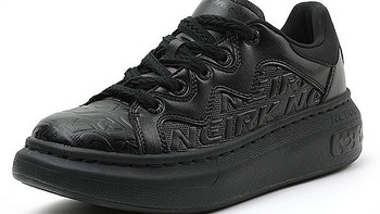 内尔克情侣款小白鞋，neirk4色可选：白黑、黑白、米白黑和黑武士