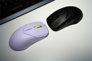 这款4k鼠标基佬紫配色爱了！