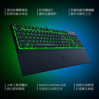 雷蛇 Razer 雨林狼蛛V3 X 轻机械游戏键盘 