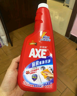 斧头牌（AXE）红石榴厨房重油污净500g*2瓶 油污清洁剂