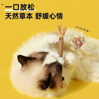 憨憨乐园木天蓼猫咪磨牙棒：养猫神器