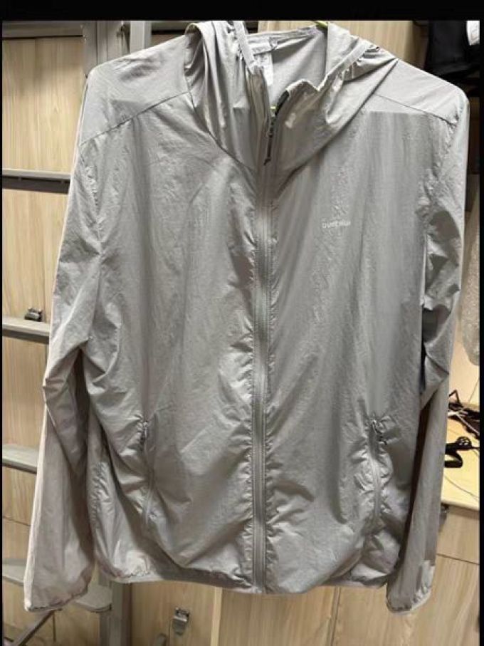 迪卡侬皮肤衣怎么样 迪卡侬防晒衣h100防紫外线皮肤衣男防晒外套轻薄