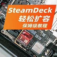 Steam Deck轻松扩容1TB 保姆级教程 买最低配拆了自己换SSD 省钱又放心啊
