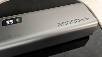 酷态科20000MA充电宝充放电实测