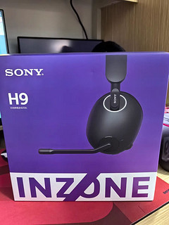 Sony/索尼 INZONE H9头戴式无线降噪蓝牙耳机电竞游戏专用耳麦