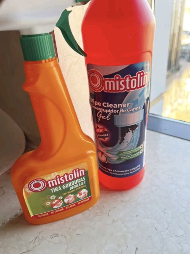 MISTOLIN进口油烟机清洗剂厨房去油污剂重油污净强力油污清洁剂除油剂套装