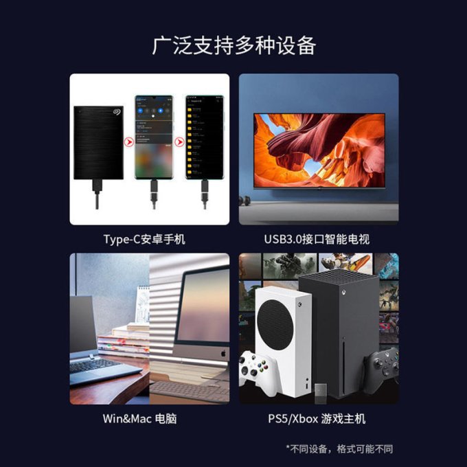 希捷移动硬盘