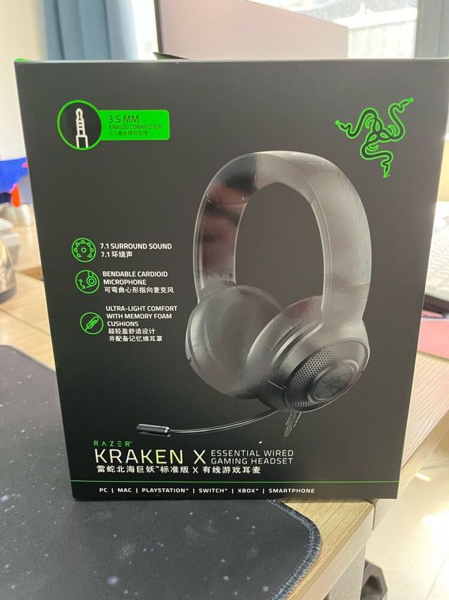 雷蛇Razer 游戏耳机