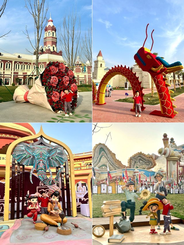 这儿好适合拍照+遛娃！但是要小心回不了家