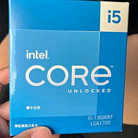 英特尔i5-13600KF 酷睿13代 处理器 14核20线程 单核睿频至高可达5.1Ghz 24M三级缓存 台式机CPU