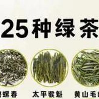 中国25种绿茶介绍……