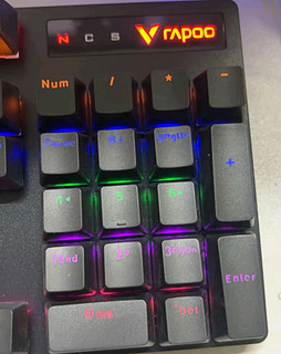 雷柏V500pro机械键盘