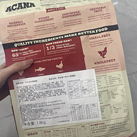 ￼￼愛肯拿（ACANA）室内大餐鸡肉味猫粮成猫通用粮1.8kg【美版】