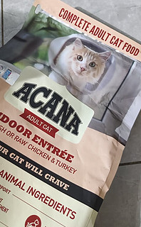 愛肯拿（ACANA）室内大餐鸡肉味猫粮成猫通用粮1.8kg【美版】