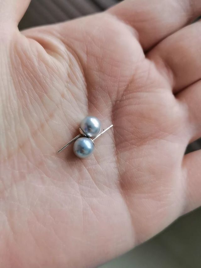戴珍珠还是挺好看的