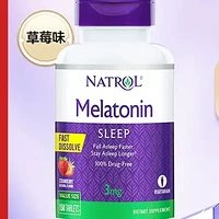 💊自然成分，Natrol褪黑素守护你的健康睡眠💤