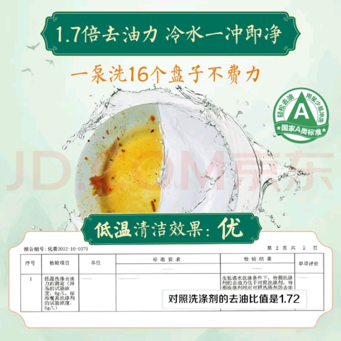 立白洗洁精