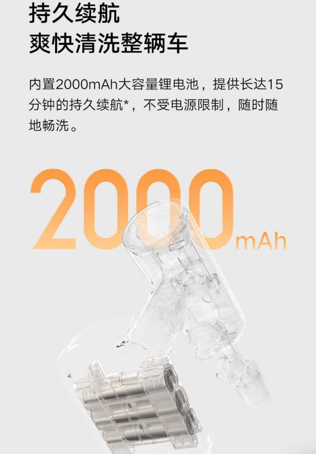 小米米家无线洗车机2上架:无线锂电设计,众筹价279元