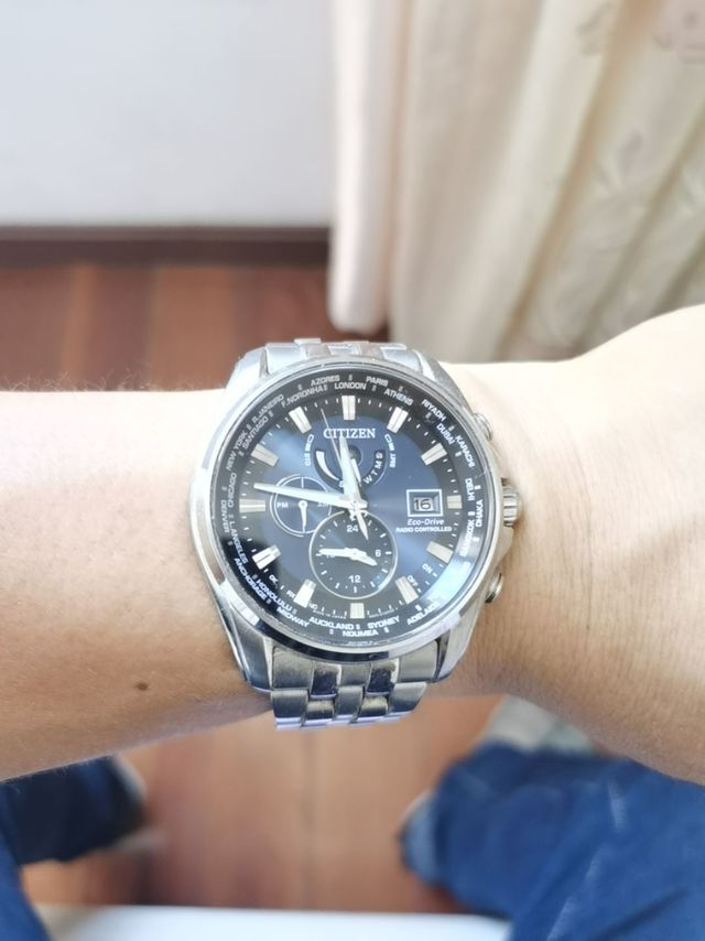 光动能电波表，我的腕表也很时尚