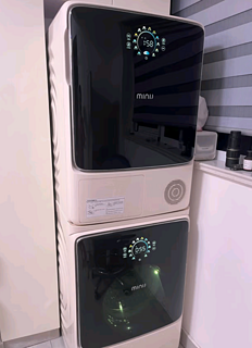小吉洗衣机 10+10KG智能滚筒洗烘套装 热泵式烘干机+智能变频全自动洗衣机靓彩pro 上烘下洗 