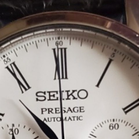 朋友送的Seiko  自动上链机芯 计时腕表