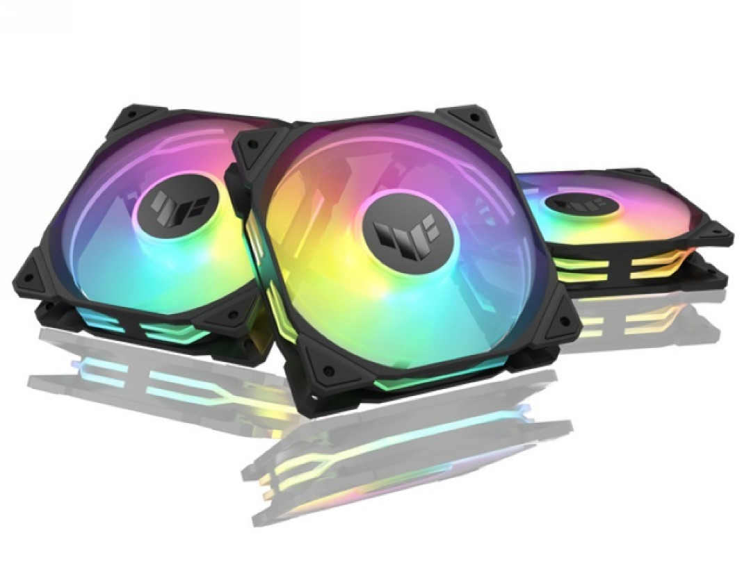 华硕发布 TUF Gaming TR120 ARGB 风扇，加厚高静风压、提供反叶版