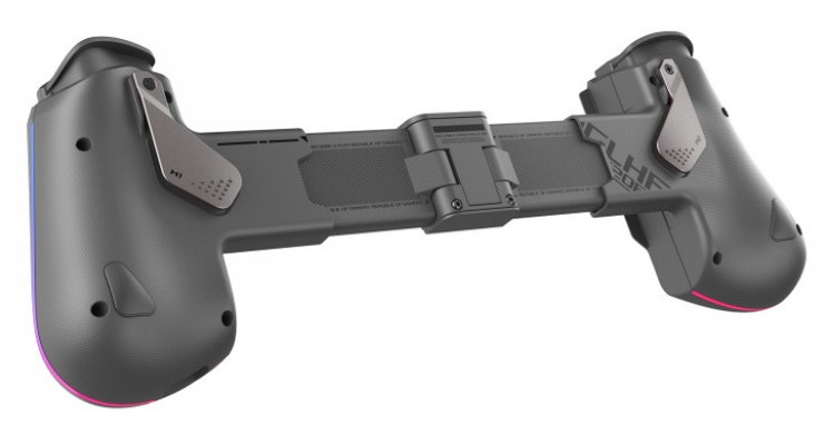 华硕发布 ROG Tessen“御风”手机手柄，可折叠、18W直通充电、机械微动、金属背键