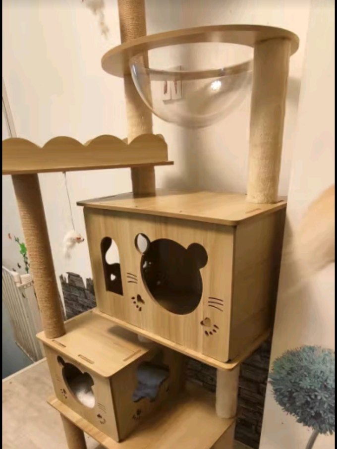 熊猫兔猫爬架