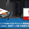 【概念产品 CP139】2盘位E3. S 1T NVMe SSD PCIe 5.0 硬盘抽取盒