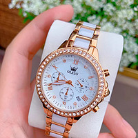 欧利时新款女士手表正品名牌多功能小众轻奢高端女式防水陶瓷腕表
