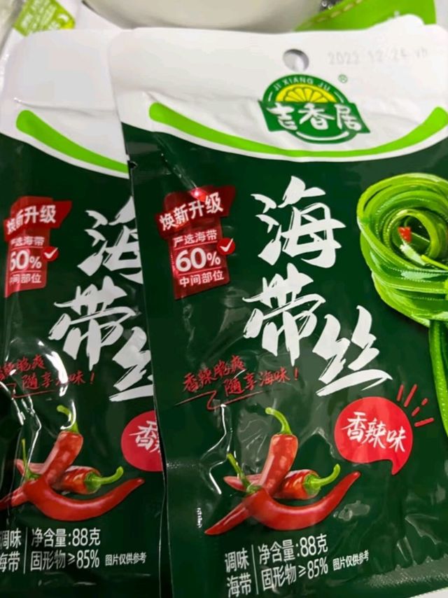 吉香居 香辣海带丝 ，拌面必备