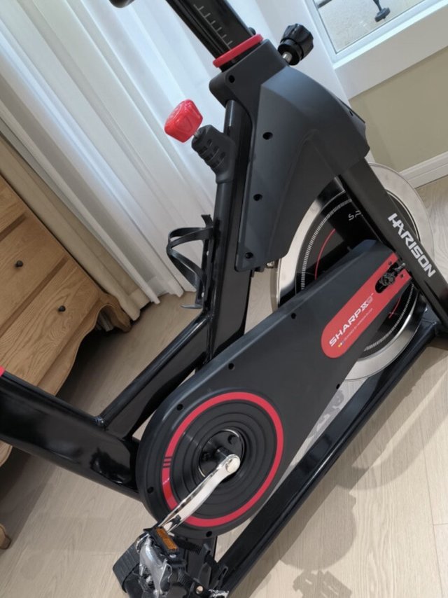 HARISON汉臣动感单车家用智能健身车 室内自行车运动健身器材SHARP X9eco