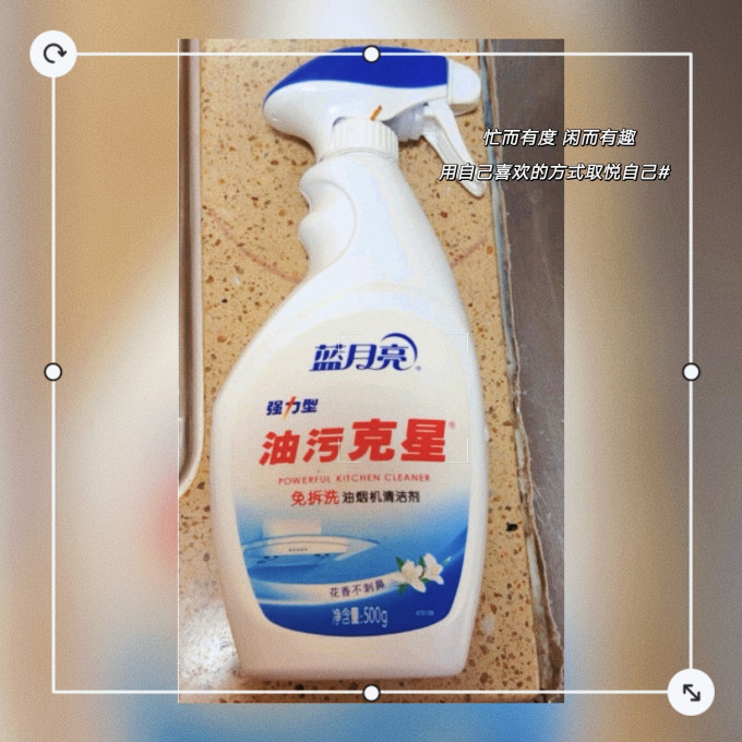蓝月亮油污清洁剂