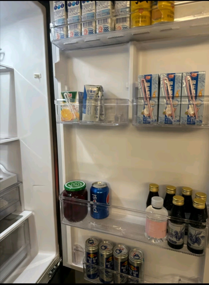 日立对开门冰箱
