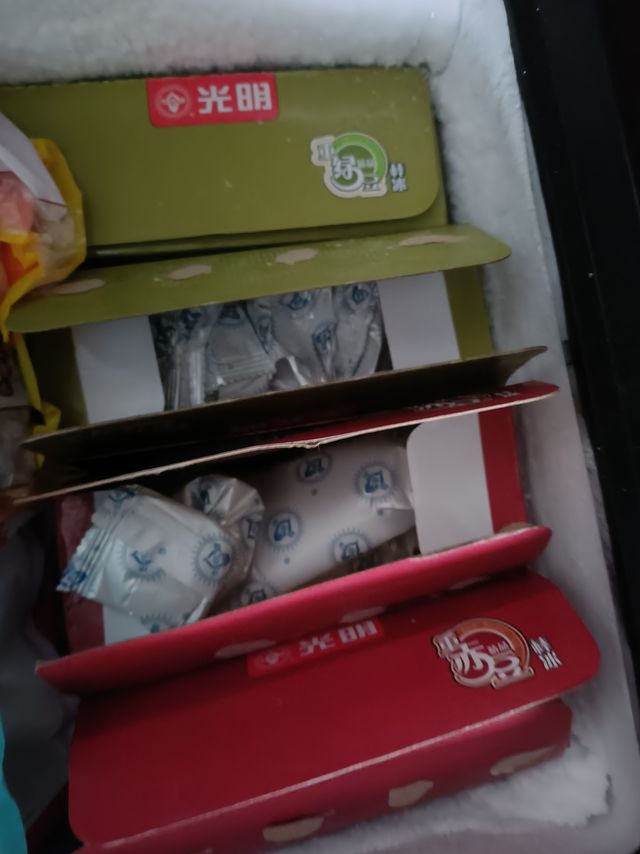 光明赤豆棒冰