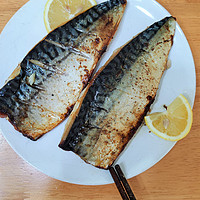 简单易做又好吃的盐烤青花鱼
