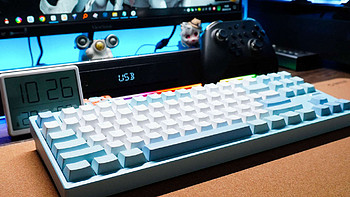 可客制化的铝坨坨，迈从GX87三模机械键盘携新轴体亮相