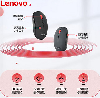 联想（Lenovo）原装无线鼠标 N911S