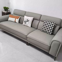 现代轻奢真皮沙发，客厅小户型的绝佳选择
