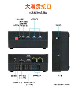 天虹ZNR7 4800H迷你主机再降100，2.5G双网口，准系统到手最低只要1099！新晋性价比之王？