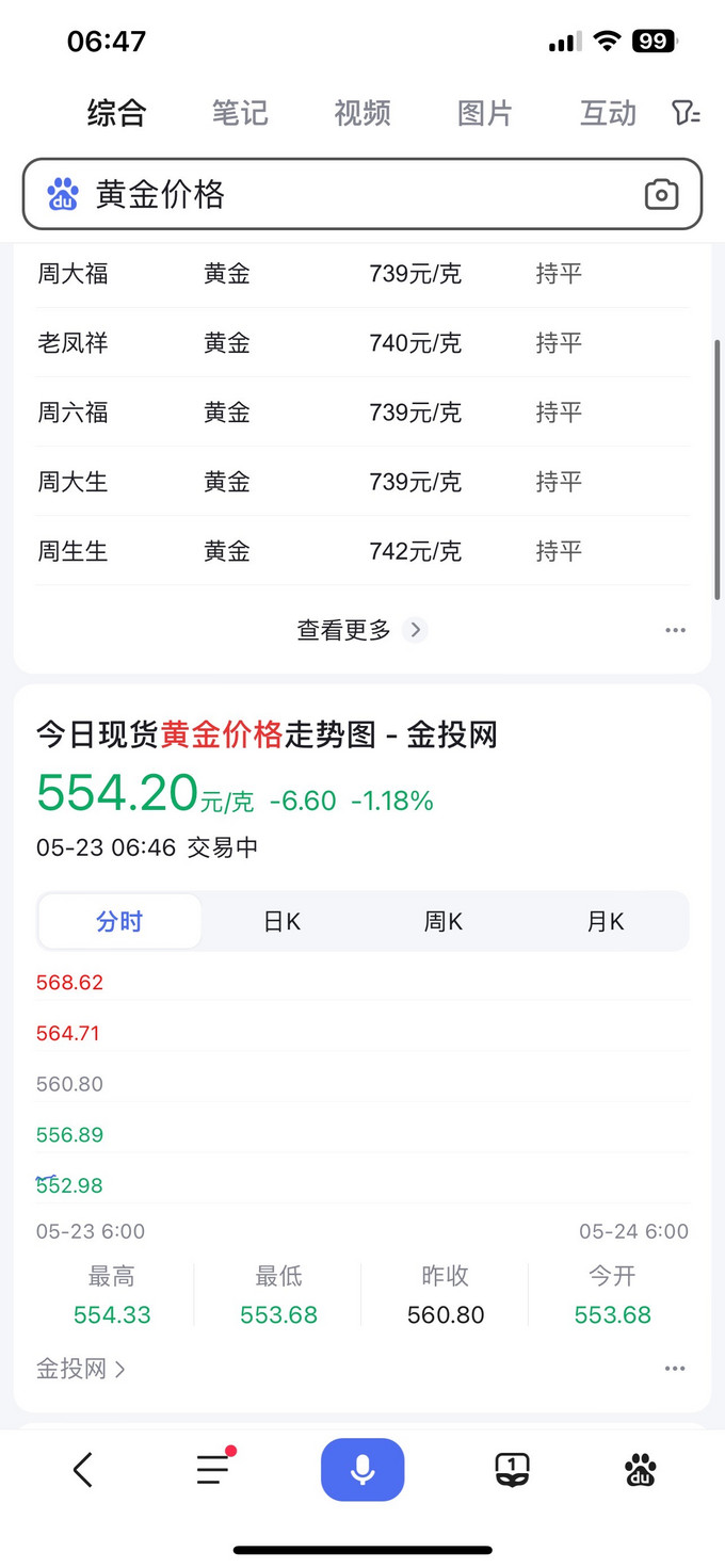 六福珠宝黄金手镯/手链/脚链