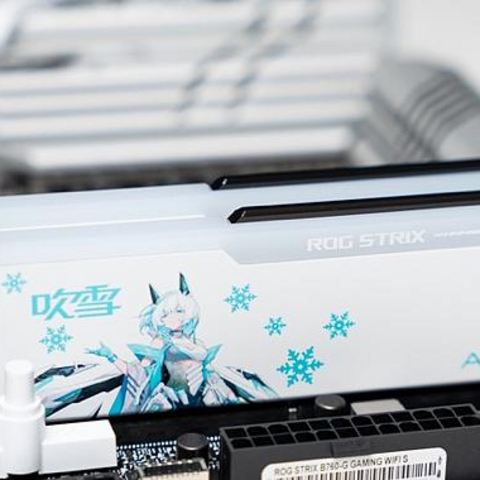 吹雪主题装机必备，阿斯加特 吹雪联名款 DDR5 6400 16GBx2 CL32内存开箱分享