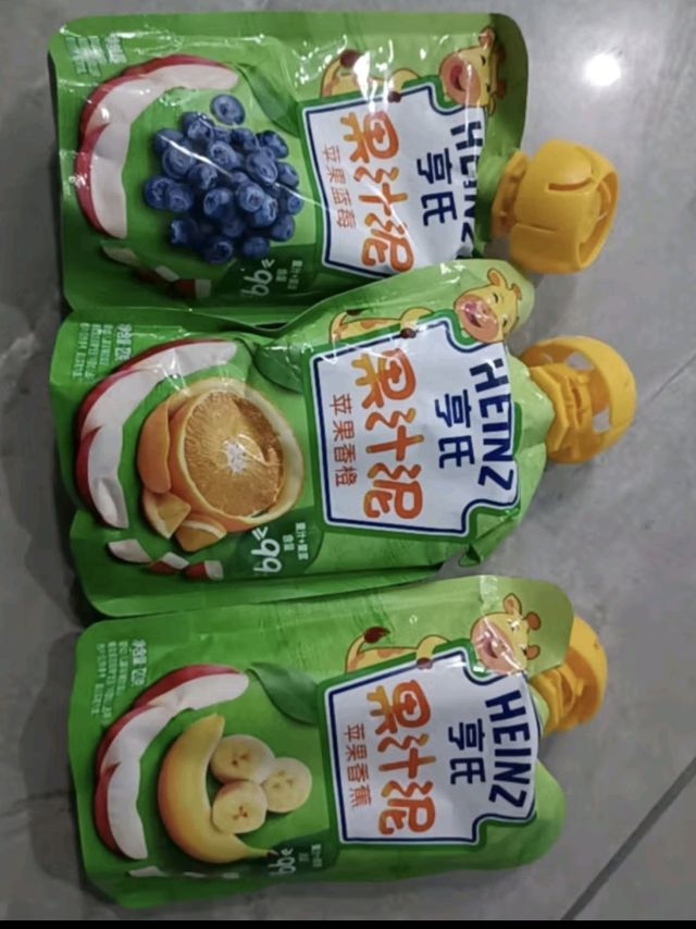 👶亨氏水果泥，宝宝的美味之选！
