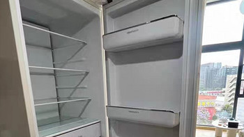 【零嵌】小吉三门复古电冰箱402L小户型家用嵌入式法式一级能效