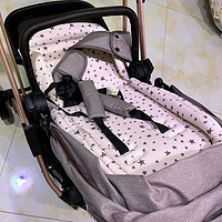 KEDT婴儿推车可坐可躺轻便折叠高景观减震双向婴儿车新生儿宝宝手推车 