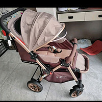 奔昂 婴儿推车可坐可躺轻便避震宝宝折叠婴儿车双向BB童车手推车 豪华