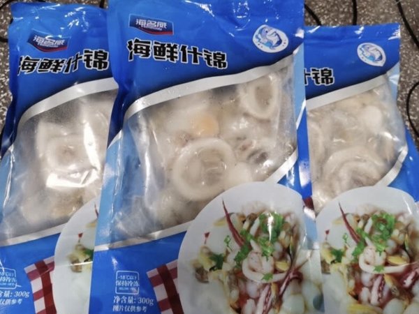 海名威 冷冻海鲜什锦300g/袋 火锅食材 多鲜组合 生鲜 水产
