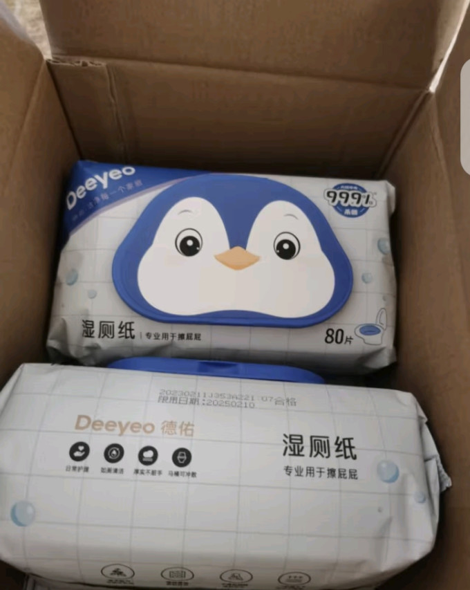 德佑湿厕纸
