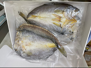 海名威 冷冻风干三去黄花鱼鲞1.2kg(内5条) 大黄鱼 生鲜鱼类 海鲜水产